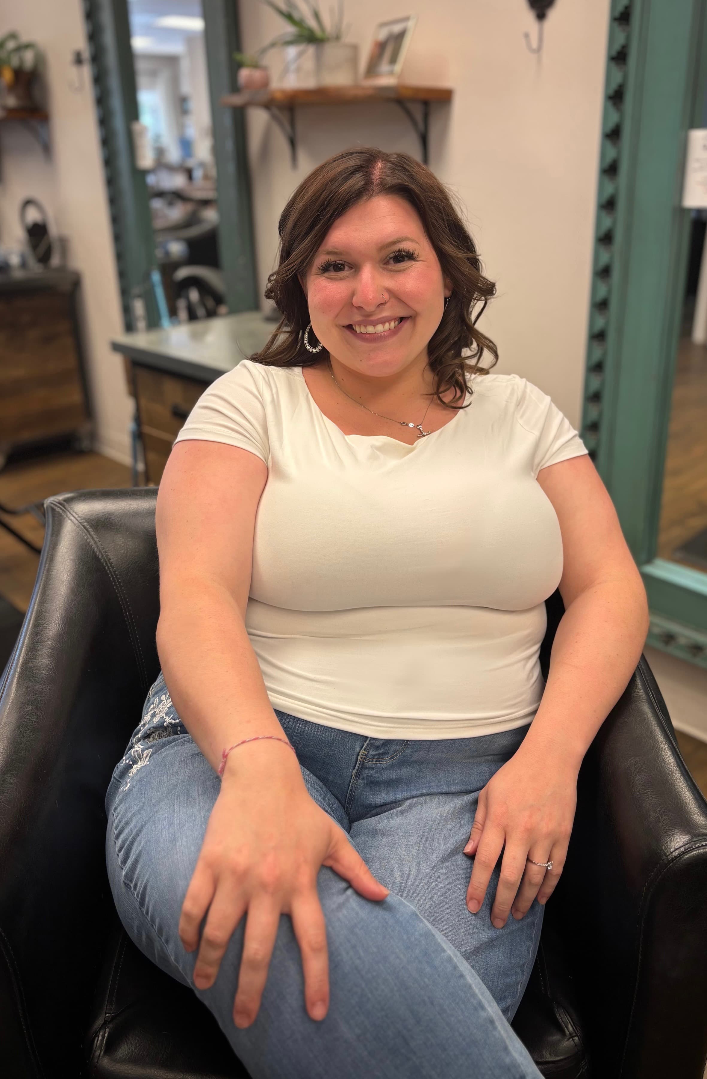 Beautiful hair styling